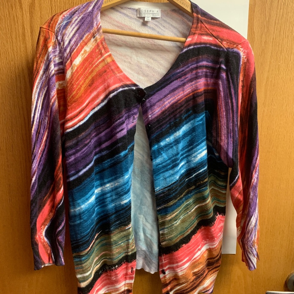 Multicolored Joseph A. cardigan